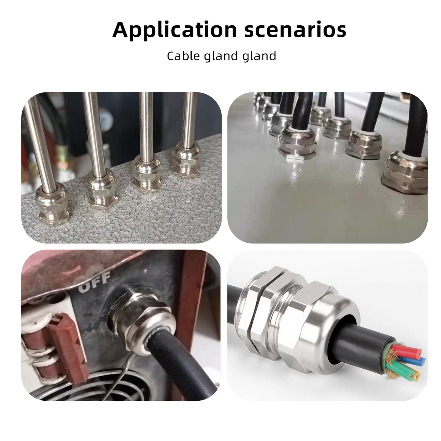 Stainless Steel Waterproof Connector Gland